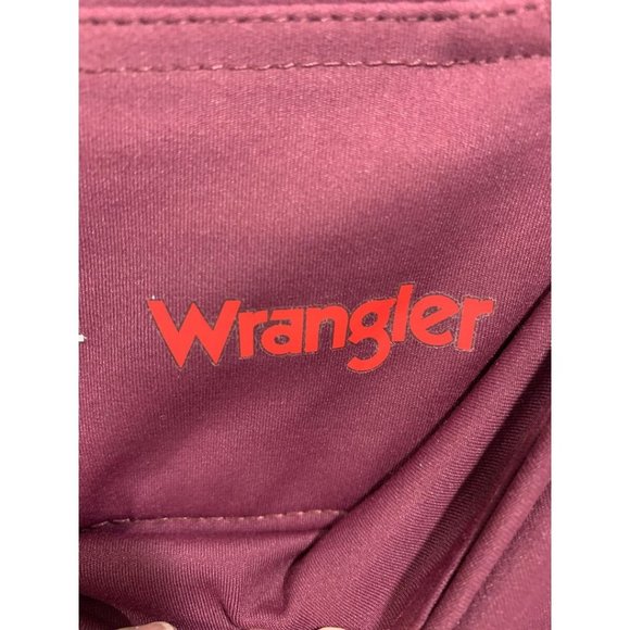 XS Wrangler All Terrain Gear Women's Shorts Pull On Pockets Merlot New - Picture 6 of 14